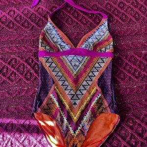 Prana one piece bathing suit, medium